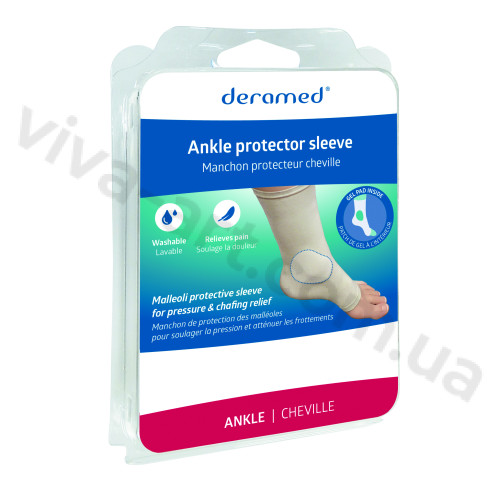 Носок с гелевой защитой зоны лодыжки с открытым носком, размер на выбор, шт.